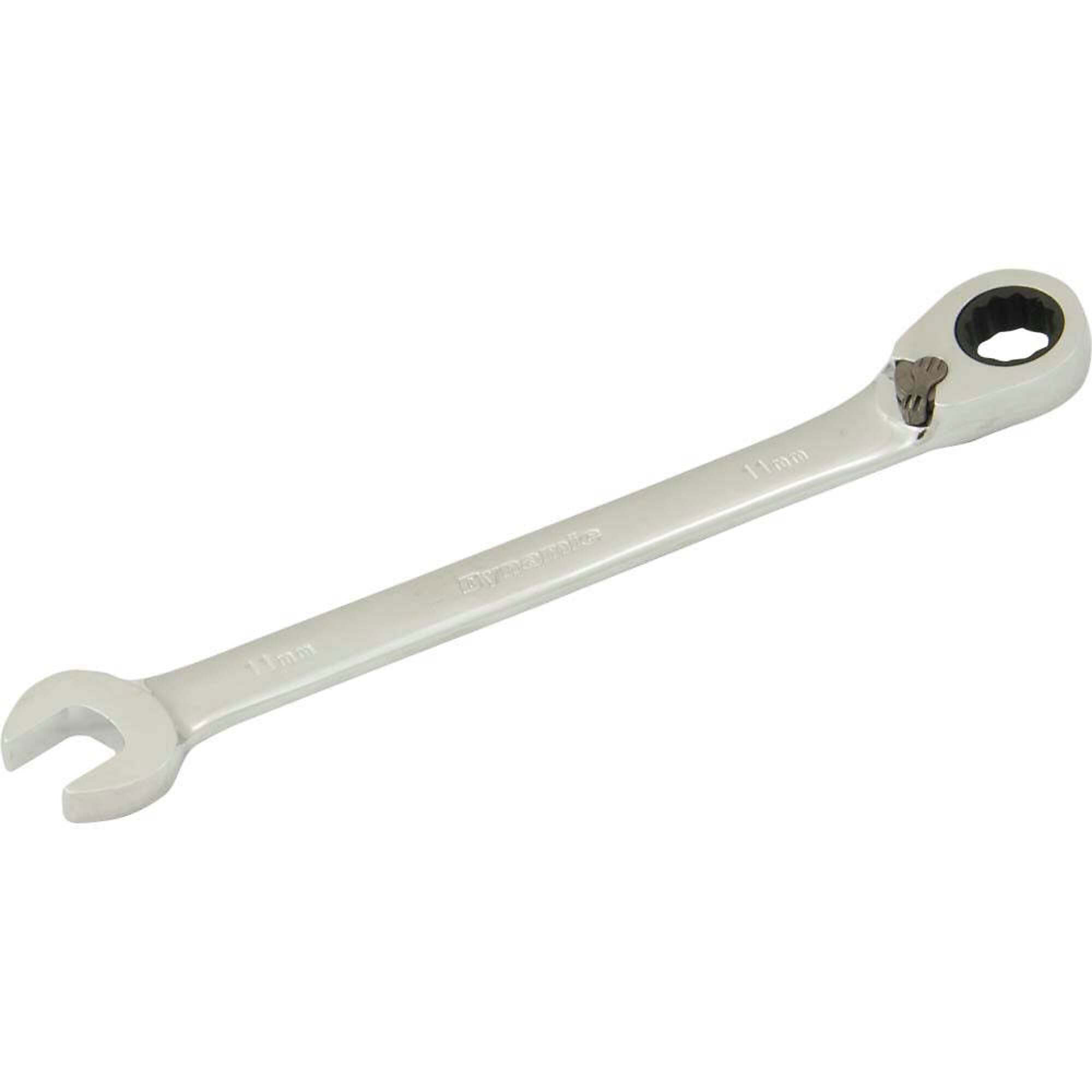 Dynamic Tools 11mm Reversible Combination Ratcheting Wrench